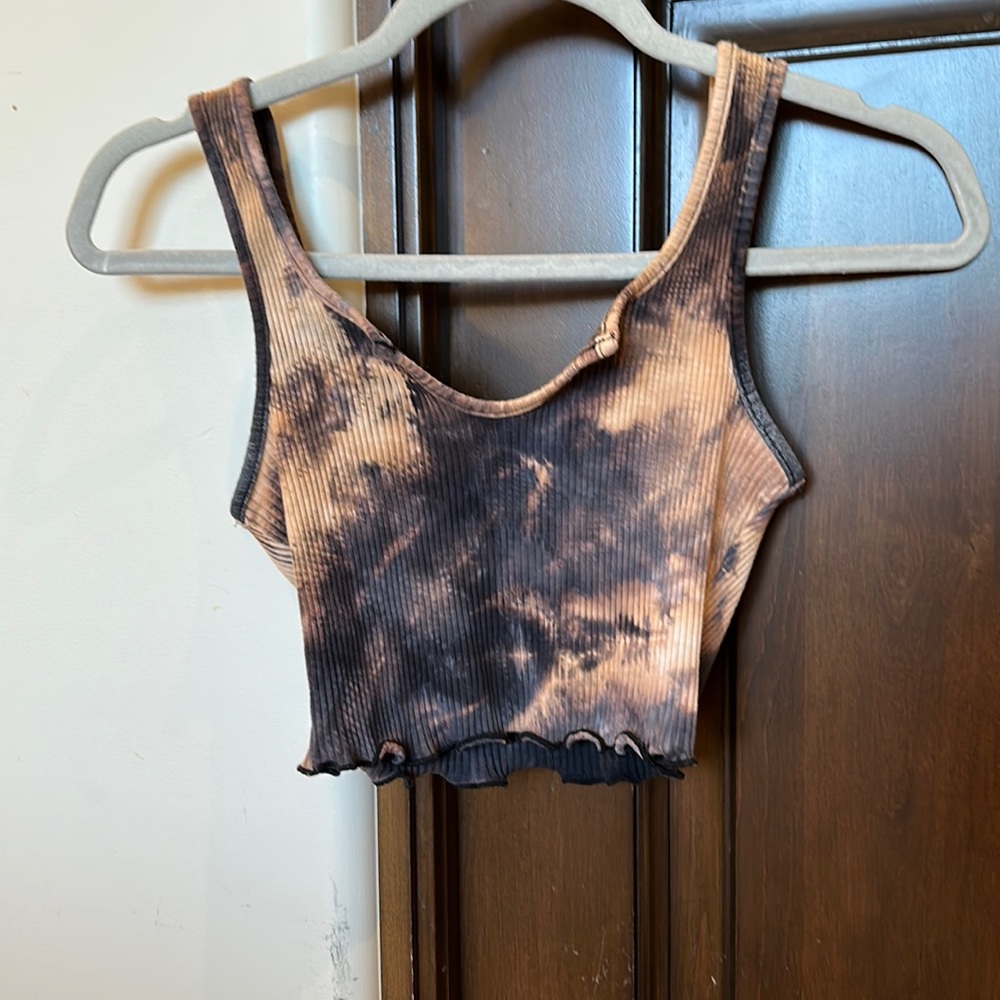 Tie die tank top